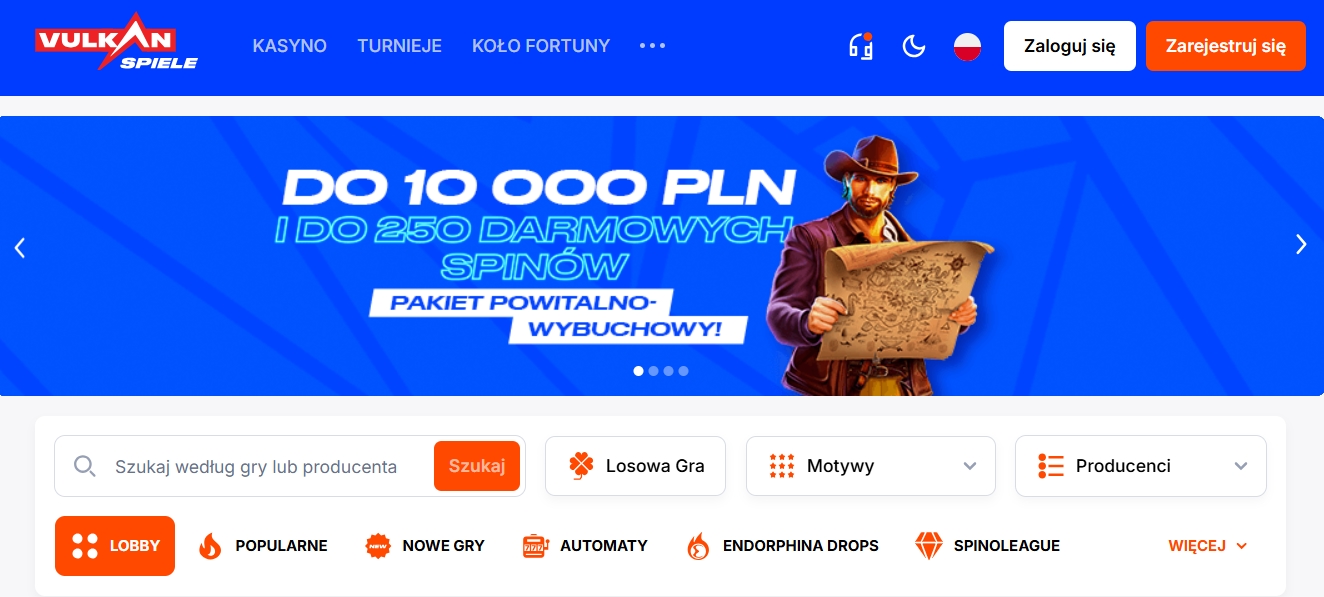 vulkan kasyno z bonusem